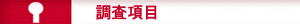 パートナー満足度調査の調査項目
